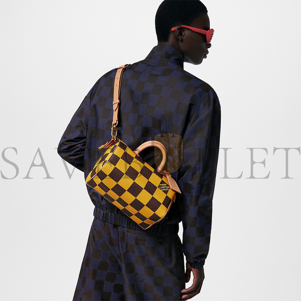 LOUIS VUITTON MASTER SPEEDY 25 BANDOULIÈRE DAMIER POP N40584 (25*15*15cm)